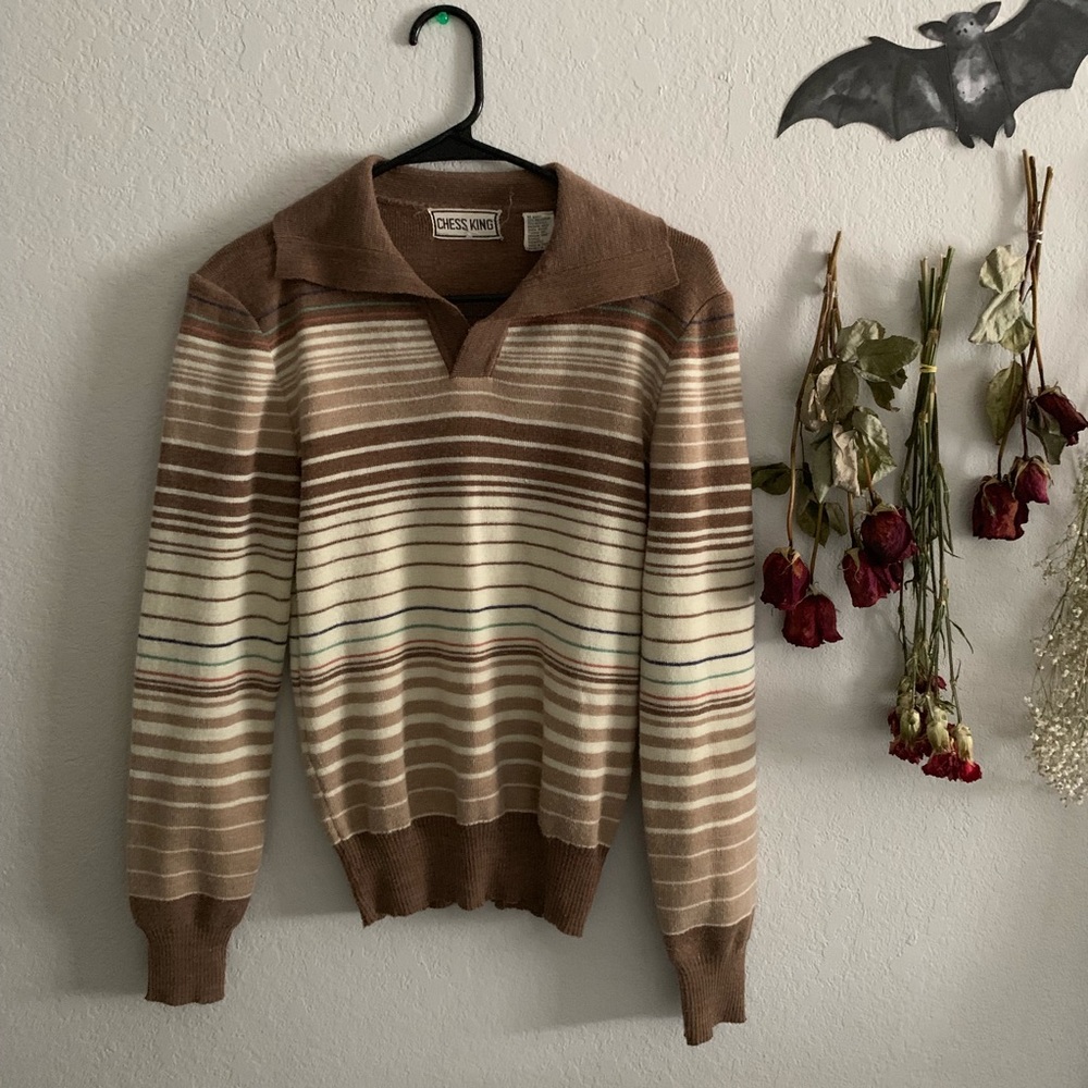 sold VINTAGE / 70s sweater - Picture 3 of 4